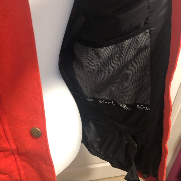 Cappel men’s winter snowboarding coat down filled removable sleeves size small - Picture 5 of 8